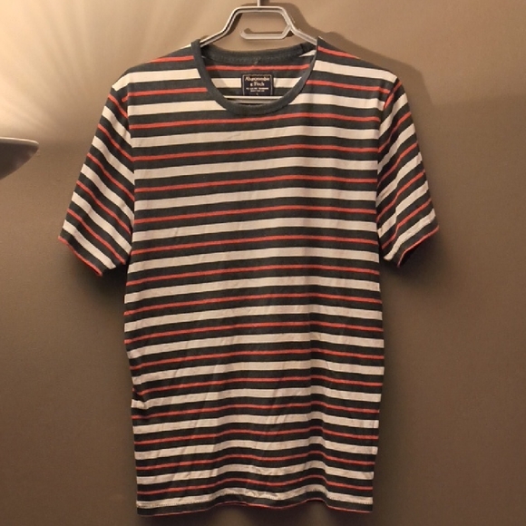 Abercrombie & Fitch Other - Abercrombie & Fitch Multicolor Striped Short Sleeve Tee